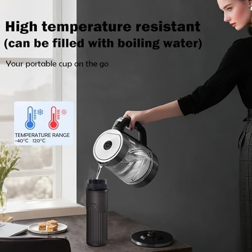 Collapsible Water Bottle, Sport Water Bottle 24oz, Reuseable BPA Free Silicone Foldable Water Bottles Leak-proof Portable Water Bottle for Travel, Gym, Hiking, Office, Camping (Black) - Image 5